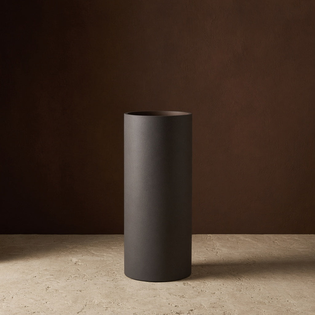 Tall Cylinder Floor Planter