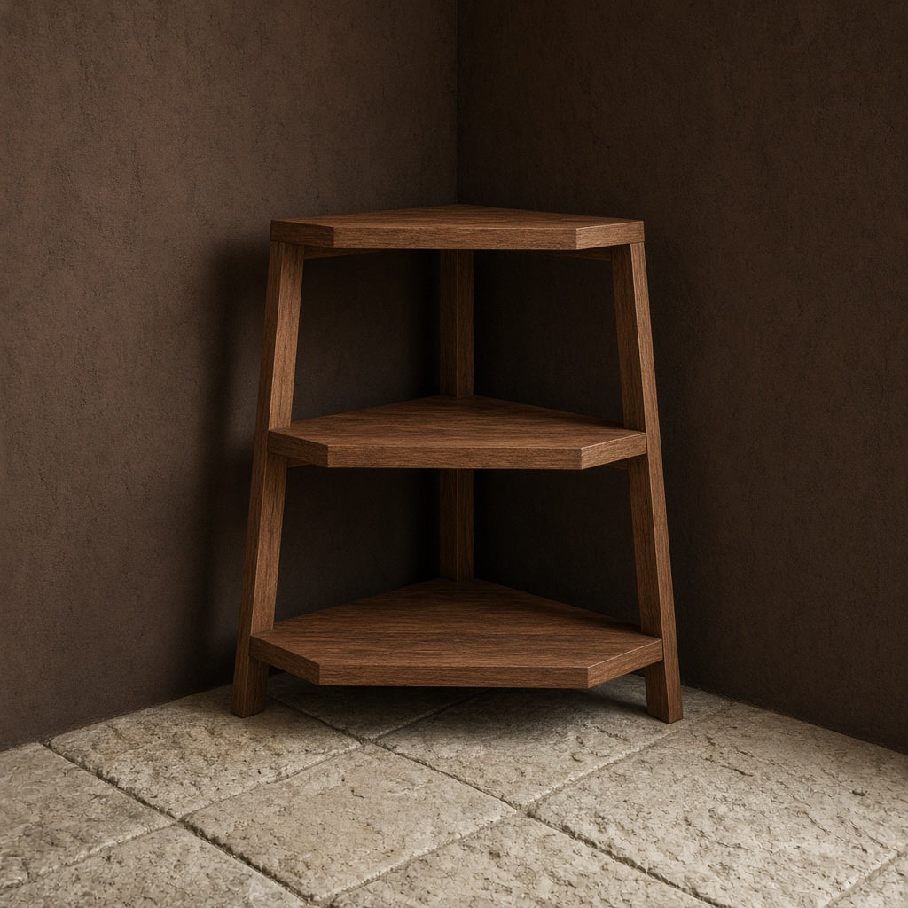 Tiered Corner Shelf